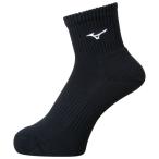 MIZUNO Mizuno средний носки черный × белый волейбол носки 