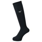 MIZUNO Mizuno длинный носки черный × белый волейбол носки 