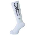 MIZUNO Mizuno длинный носки белый × черный волейбол носки 