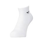 MIZUNO Mizuno bare-2 пара комплект носки ( Short ) белый × черный волейбол носки 