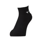MIZUNO Mizuno bare-2 пара комплект носки ( Short ) черный × белый волейбол носки 