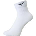 MIZUNO Mizuno короткие носки (5 пальцев ) белый × черный волейбол носки 