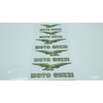 S25■モトグッチ イーグル GOLD ５ピース ステッカー MOTO GUZZI EAGLE