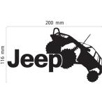 ショッピングステッカー JEEP 4 カッティングステッカー