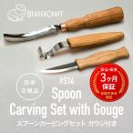 ビーバークラフト S14 スプーンカービングセットガウジ付 Spoon Carving Set with Gouge BeaverCraft