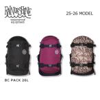  немедленно отгрузка [RAIN OR SHINE дождь или автомобиль in ] рюкзак рюкзак BC PACK 26L 25-26 модель задний Country боковой Country сноуборд ak место хранения чёрный 
