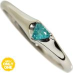 ショッピングパライバトルマリン 【1点モノ商品】Pt900 トリリアントカットパライバトルマリンリング【0.09ct】