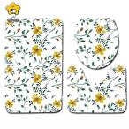  комплект ковриков для туалета 3 пункт туалет коврик коврик для ванной туалет крышка покрытие Северная Европа фэн-шуй белый 