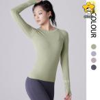 加圧シャツ 着圧シャツ レディース 指穴 ヨガウェア ランニング フィットネス トレーニング スポーツウェア トップス 引き締め