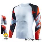 コンプレッションウェア メンズ 加圧シャツ 加圧インナー 着圧 ロングTシャツ トレーニング ランニングウエア 冷感 軽量 ストレッチ 吸汗 速乾