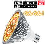 植物育成ライト led e26 防水 150W