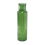 SPICE OF LIFE(スパイス) 花瓶 リサイクルガラスフラワーベース VALENCIA グリーン 直径14cm 高さ55cm スペインガラス