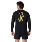 [ Asics ]p Ractis рубашка с коротким рукавом [ задняя сторона принт ] 2053A265-001 asics волейбол [VB] vb-s-shirts