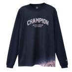 [ Champion ] длинный рукав футболка [.. принт дизайн ]C3-CV410-370 волейбол [VB] vb-l-shirts
