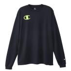 [ Champion ] длинный рукав футболка [ departure . принт ] C3-CV411-090 волейбол [VB] vb-l-shirts