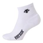 [ Descente ] V Fit super короткие носки [V-FIT]DVB9038WBK волейбол [VB]