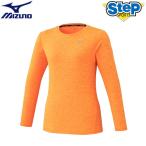  Mizuno футболка бег Quick dry футболка ( длинный рукав )J2MAC72251 mizuno[ женский ] бег наземный длинный рукав 25AW 25FW ap-w-shir