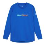 [ Move спорт ] длинный рукав p Ractis рубашка SV6SLT00U-BL00 MoveSports волейбол [VB] vb-l-shirts