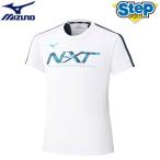  Mizuno футболка N-XTp Ractis рубашка U2MAC01401 mizuno[ мужской ][ женский ] бег наземный короткий рукав Short рукав 25SS ap-m-shirt tf25 rsmizuno