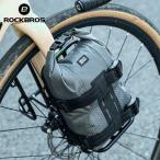 Rockbros-自転車フロントフォーク棚バッグ Tpu素材 ポータブルパンサー トラベルキャリア 2.7l容量