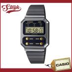 Yahoo! Yahoo!ショッピング(ヤフー ショッピング)CASIO A100WEGG-1A2 カシオ 腕時計 デジタル スタンダード メンズ ブラック