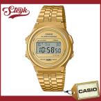 Yahoo! Yahoo!ショッピング(ヤフー ショッピング)CASIO A171WEG-9A カシオ 腕時計 デジタル スタンダード レディース メンズ ゴールド