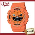 Yahoo! Yahoo!ショッピング(ヤフー ショッピング)CASIO GA-100RS-4A カシオ 腕時計 アナデジ  G-SHOCK　ジーショック メンズ オレンジ　ブラック