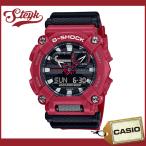 Yahoo! Yahoo!ショッピング(ヤフー ショッピング)CASIO GA-900-4A カシオ 腕時計 アナデジ G-SHOCK ジーショック メンズ レッド ブラック