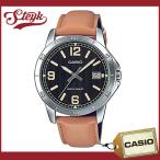 ショッピングカシオ CASIO MTP-V004L-1B2 カシオ 腕時計 アナログ スタンダード メンズ ブラック ブラウン