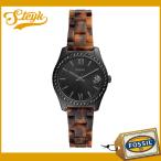 FOSSIL ES4638 フォッシル 腕時計 アナログ SCARLETTE MINI スカーレットミニ レディース ブラック ブラウン