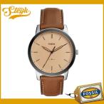 Yahoo! Yahoo!ショッピング(ヤフー ショッピング)FOSSIL FS5619 フォッシル 腕時計 アナログ Minimalist メンズ ベージュ ブラウンシルバー