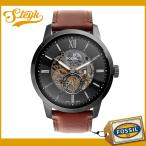 FOSSIL ME3181 フォッシル 腕時計 アナログ TOWNSMAN 自動巻き メンズ  グレー ブラウン