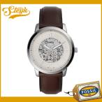 FOSSIL ME3184 フォッシル 腕時計 アナログ NEUTRA AUTOMATIC 自動巻き メンズ クリーム ブラウン