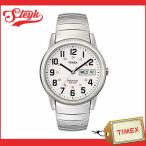 TIMEX T2N091 タイメックス 腕時計 アナログ Easy Reader メンズ シルバー ホワイト