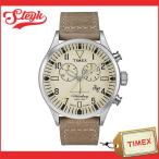 TIMEX TW2P84200 タイメックス 腕時計 アナログ The Waterbury メンズ ベージュ ブラウン シルバー