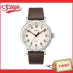 TIMEX TW2T20700 タイメックス 腕時計 アナログ STANDARD スタンダード メンズ アイボリー ブラウン