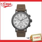 TIMEX TW2T69000 タイメックス 腕時計 アナログ STANDARD スタンダード メンズ ホワイト ブラウン