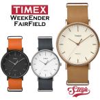 TIMEX 時計フェアフィールド 革ベルト キレイめデザイン ナチュラル かわいい カジュアル メンズ レディース  腕時計 ユニセックス