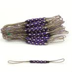  ремешок детали netsuke шнур фиолетовый × золотой 10шт.@ обе шнур модель шнур netsuke шнур 