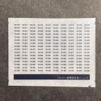 りんかい線側面車番インレタ(Nゲージ)