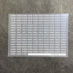 3300系車番インレタ1(Nゲージ)