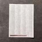 24系北斗星メタリックインレタ（北海道・札幌）(Nゲージ)