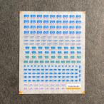 関西私鉄表記集インレタ5(Nゲージ)