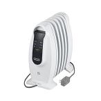 De'Longhi (デロンギ) ミニオイルヒーター NJ0505E 小型軽量 ゼロ風暖房 脱衣所 お手洗い 台所 防音室 補助暖房 表面温度約70