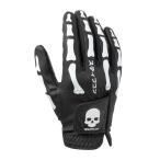 TULANG BLACK メンズ骨柄ゴルフグローブ右手 トゥーラン黒 V2