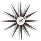 Vitra ヴィトラ Sunburst Clock・サンバーストクロック・ブラウン 20180090-BR