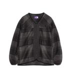 ショッピングパープル THE NORTH FACE Purple Label ザ ノース フェイス パープルレーベル PLAS Plaid Fleece Field Cardigan N25FA038 プラスプレイドフリースフィールドカーディガン
