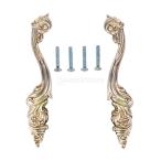 ノーブランド品ハンドル ノブ 取手 引き出しつまみ 手すり 137mm 2個セット