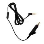 ボーズ QC2 QC15用 オーディオ ステレオ ヘッドフォン 延長 ケーブル コード 3.5mm マイク付