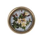  прекрасный украшение цинк сплав производства ручка выдвижной ящик дверь шкаф ведро гардероб руль тянуть ручка ручка - цветок 